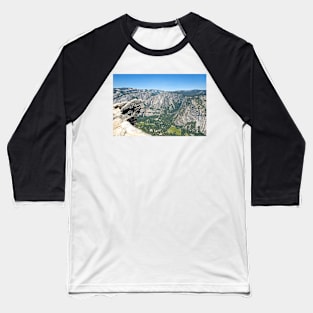 Above Yosemite Valley Baseball T-Shirt